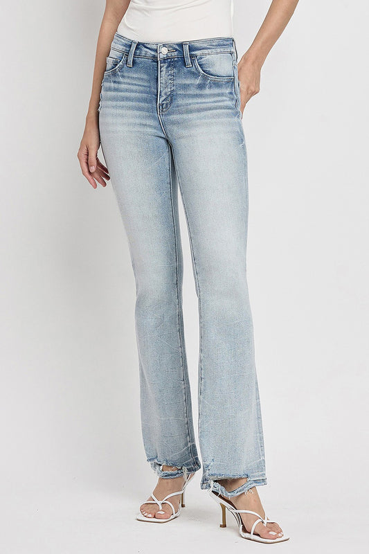 Lovervet Tummy Control Mid-Rise Bootcut Jeans