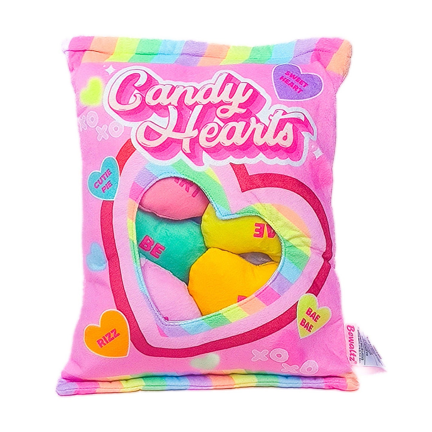 Mini Plushie- Sweet Candy Hearts