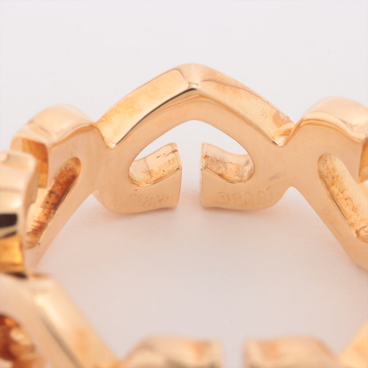 Cartier C Hearts Diamond Ring Gold