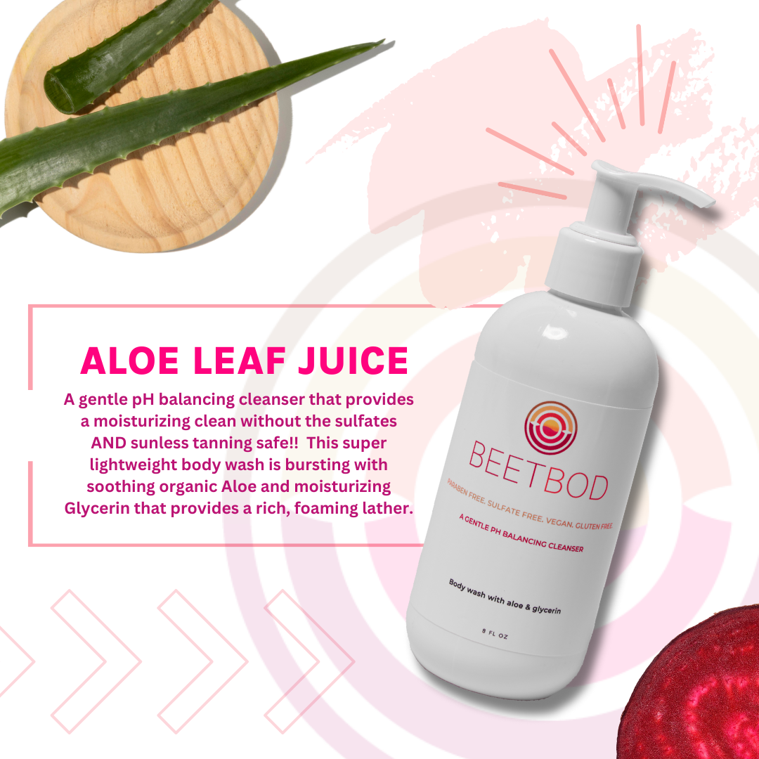 BEETBOD Body Wash (helps maintain tan)